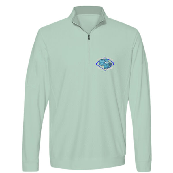 Embroidered 1/4 Zip Sweatshirt Thumbnail